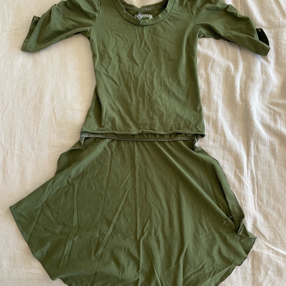 Green Boho Kid’s Top